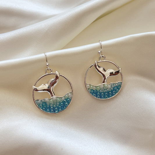 Arista Mermaid Tail Earrings