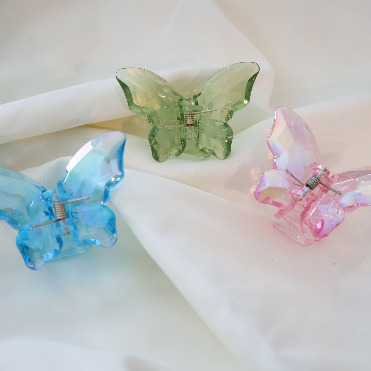 Crystal Butterfly Hair Claw