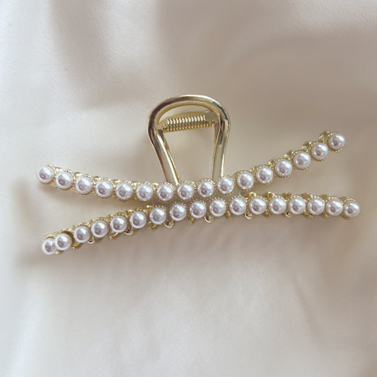 Rio Faux Pearl Design Hair Claw