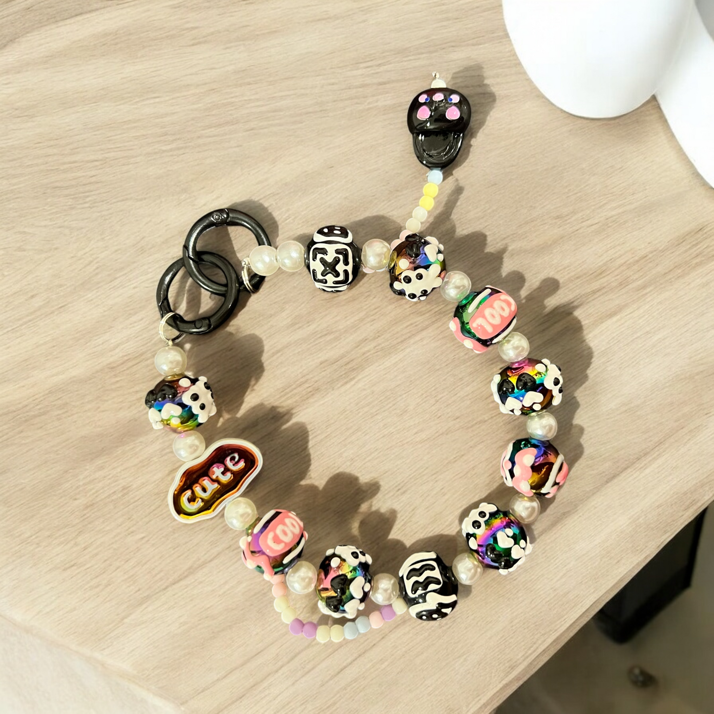 Cute Beads Keychain – Bag Charm – Phone Charm