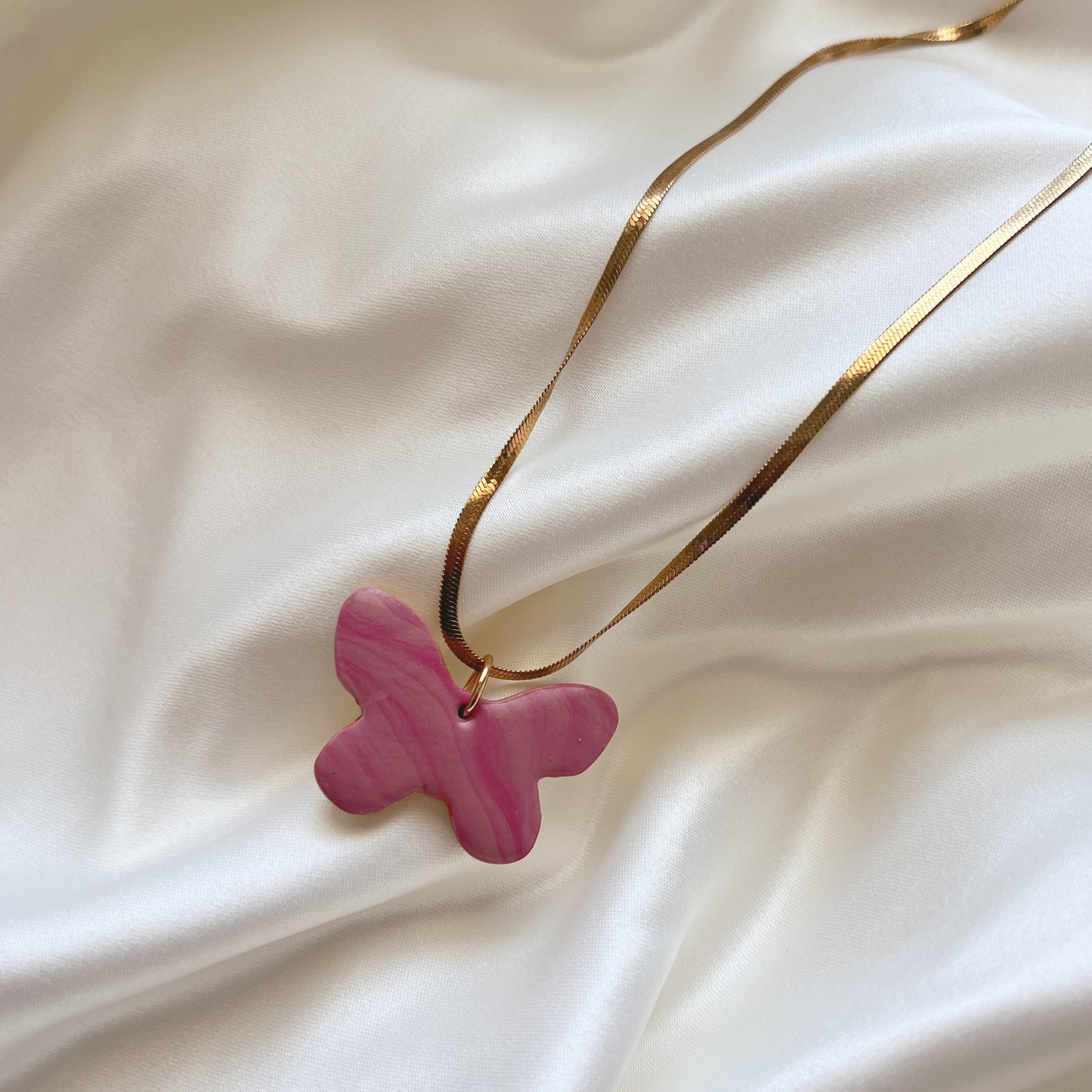 Ava Butterfly Pendant Necklace