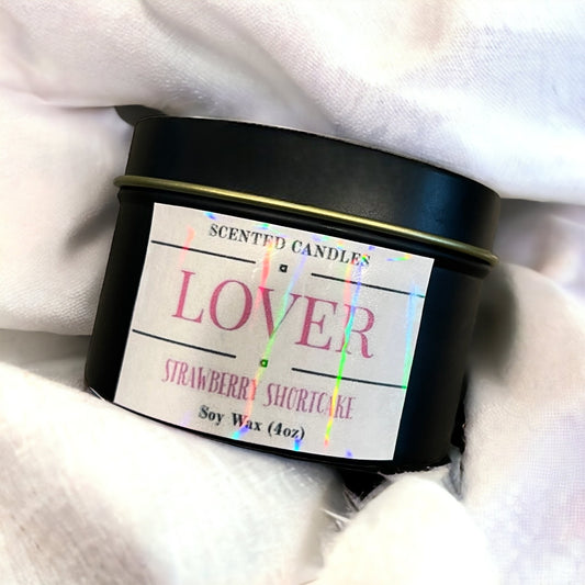 Lover Strawberry Shortcake Scent Candle (4oz)