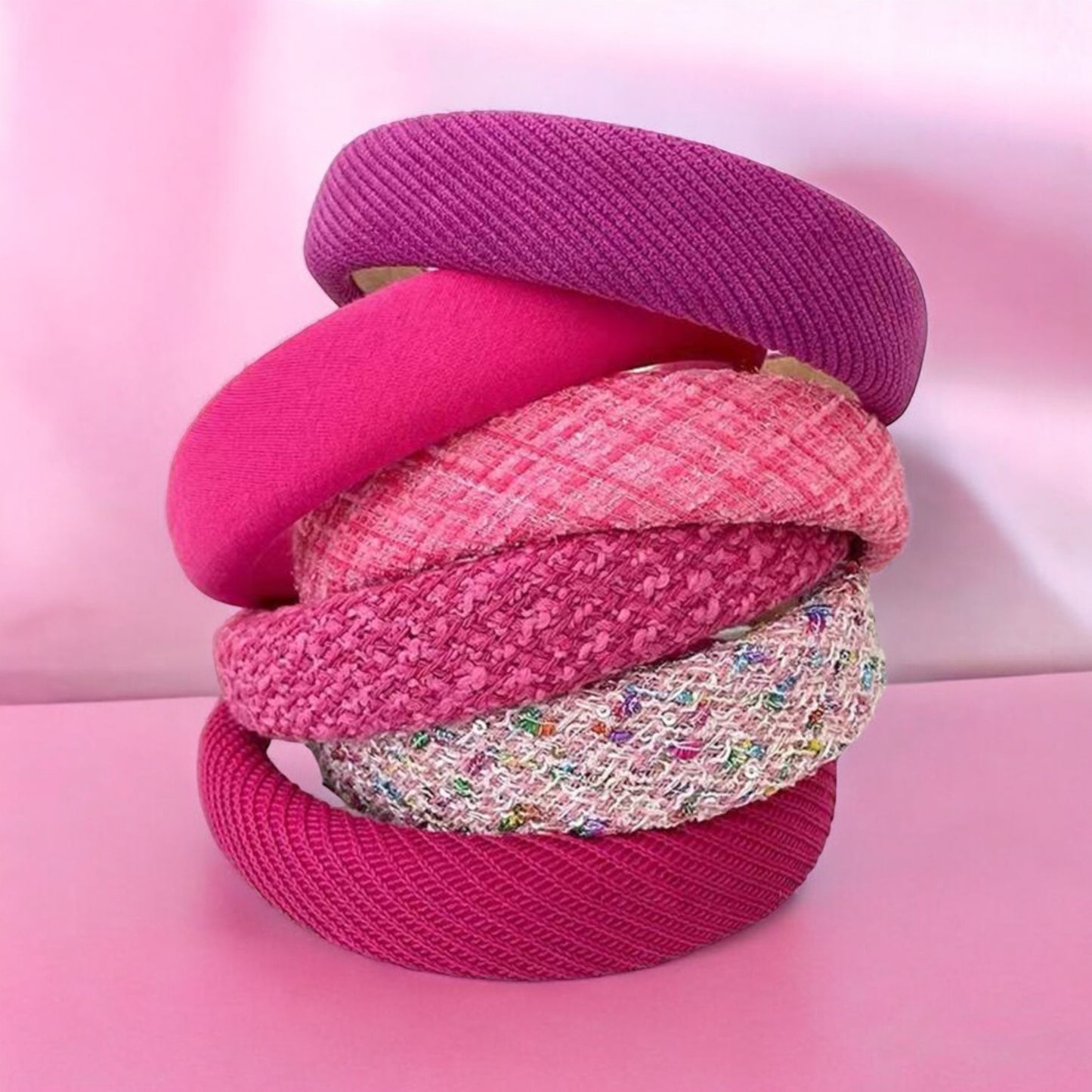 Pink Padded Headband