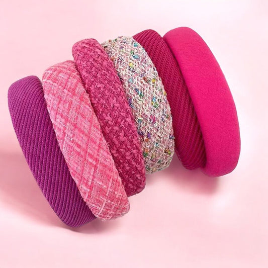 Pink Padded Headband