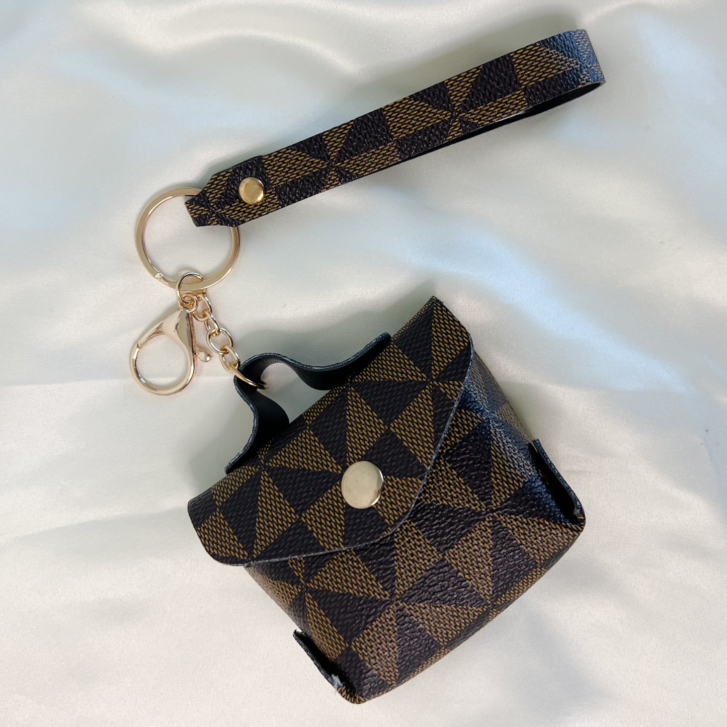 Leather Bag Keychain