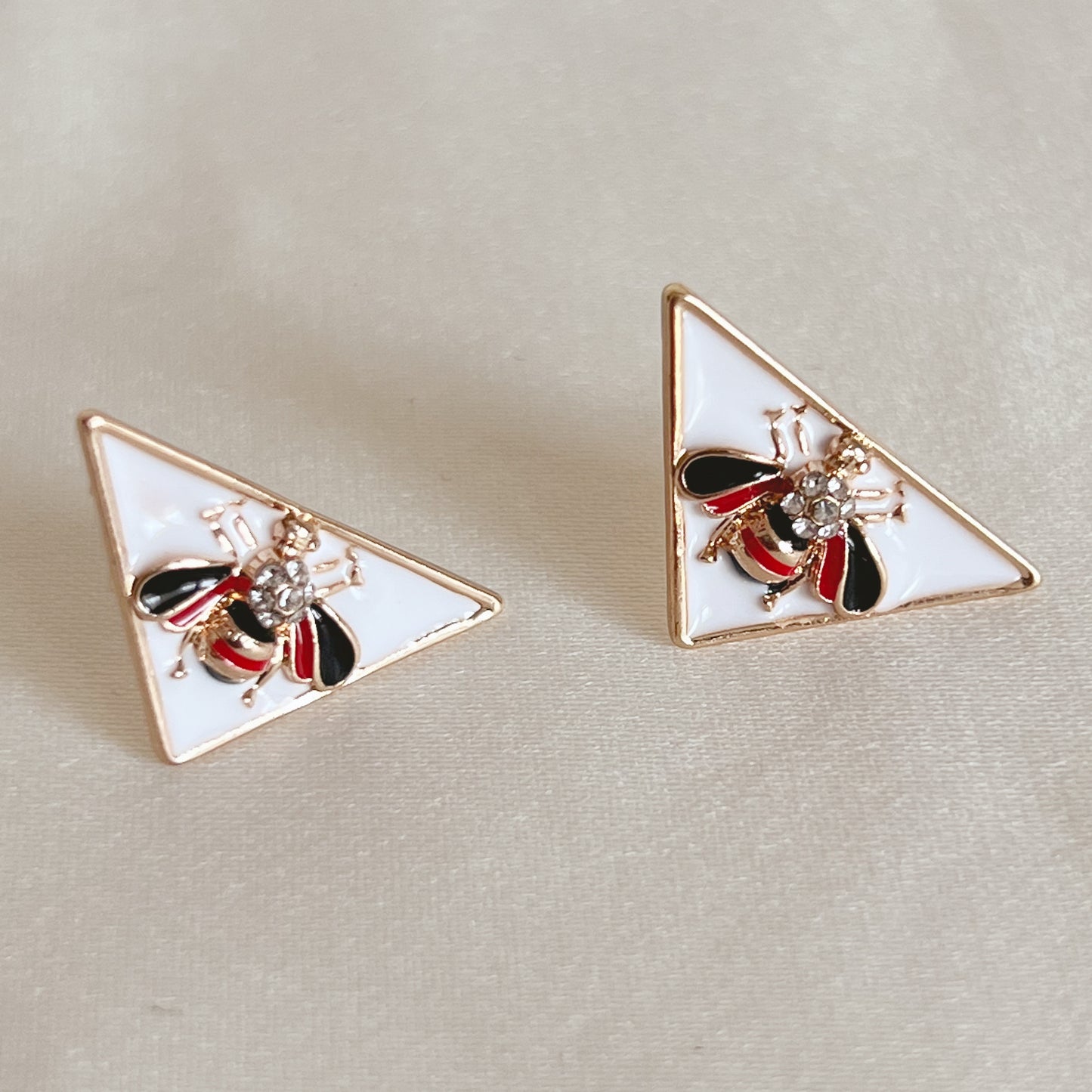 Bailey Bee Design Stud Earrings