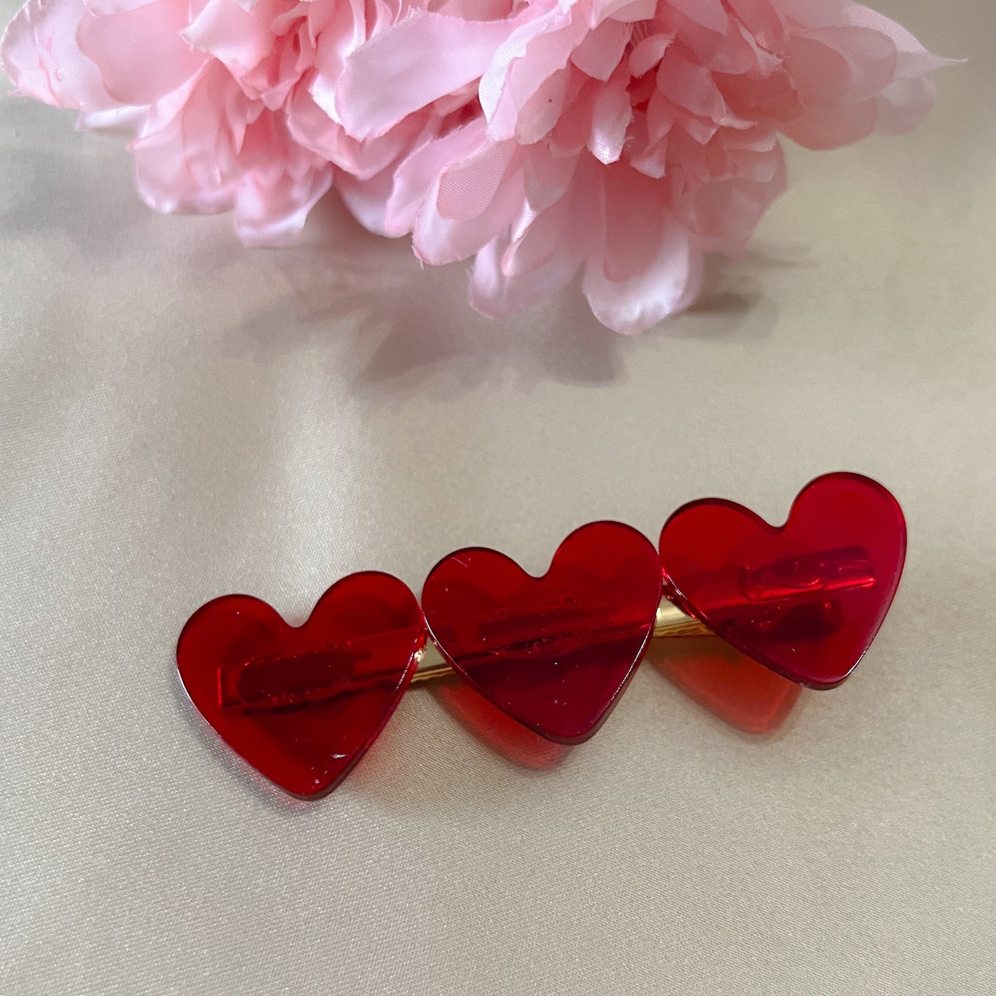 Heart Hair Clips